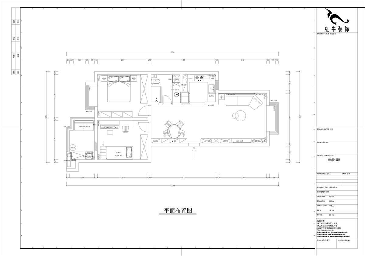 孟宪涛｜东城水岸5-202-99㎡-简约风格｜2室2厅1卫｜老房装修｜定制家｜全包14万｜00_02平面布置图